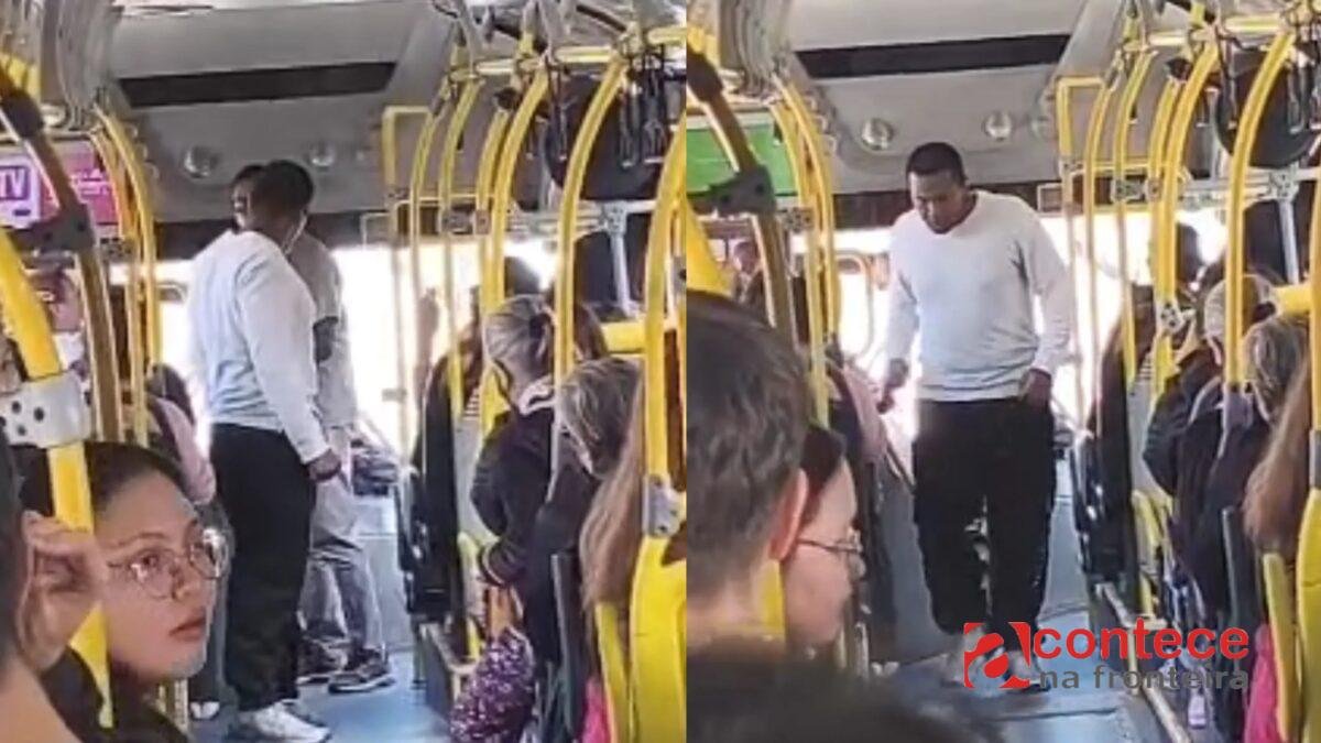 VÍDEO: Motorista de ônibus é agredido por passageiro enquanto dirigia em Curitiba