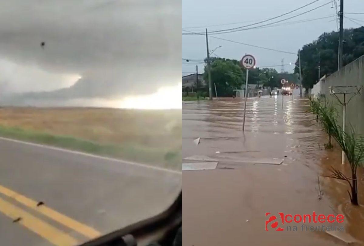 Temporais no Paraná: chuvas intensas e granizo causam estragos