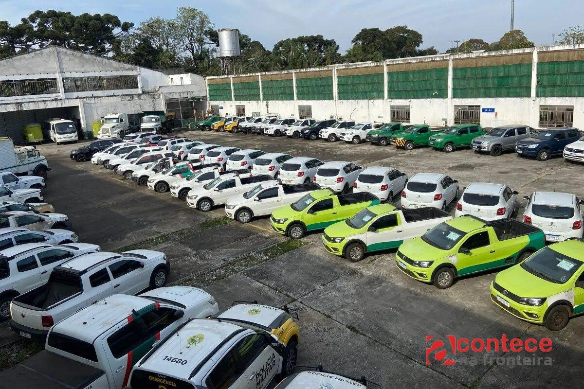 Leilão no Paraná tem 92 veículos oficiais a partir de R$ 1,6 mil