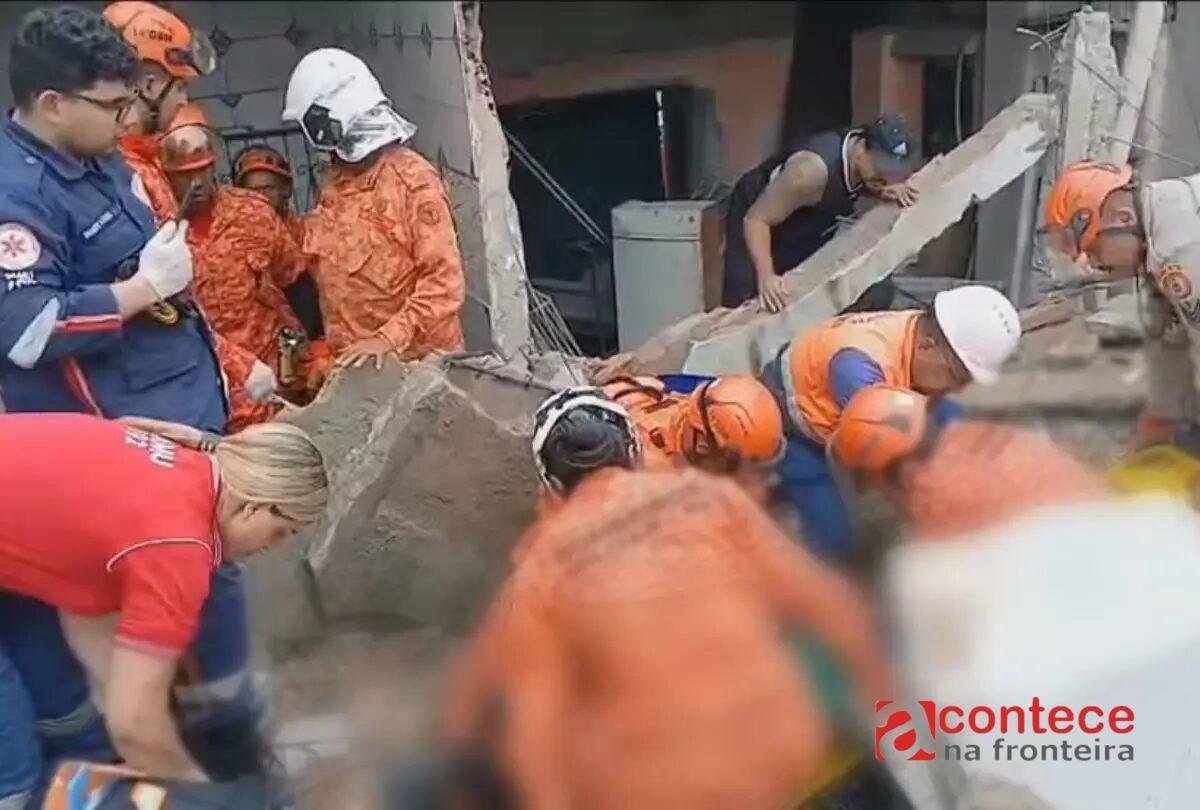 Tragédia no PR: Desabamento deixa um morto e feridos