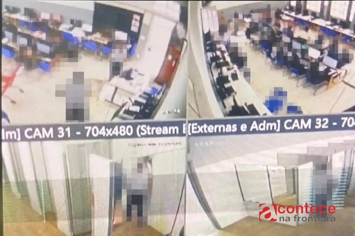 Alunos descobrem câmera em banheiro de colégio cívico-militar do Paraná