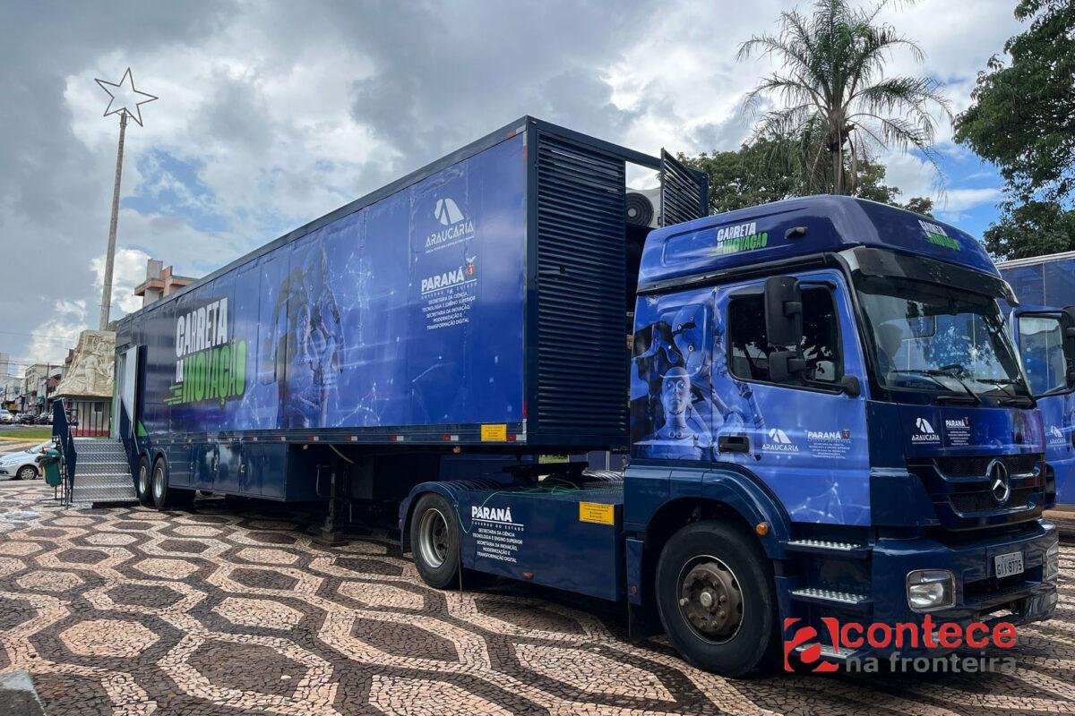 Ciência e tecnologia: Santa Helena e Balsa Nova recebem a Carreta da Inovação