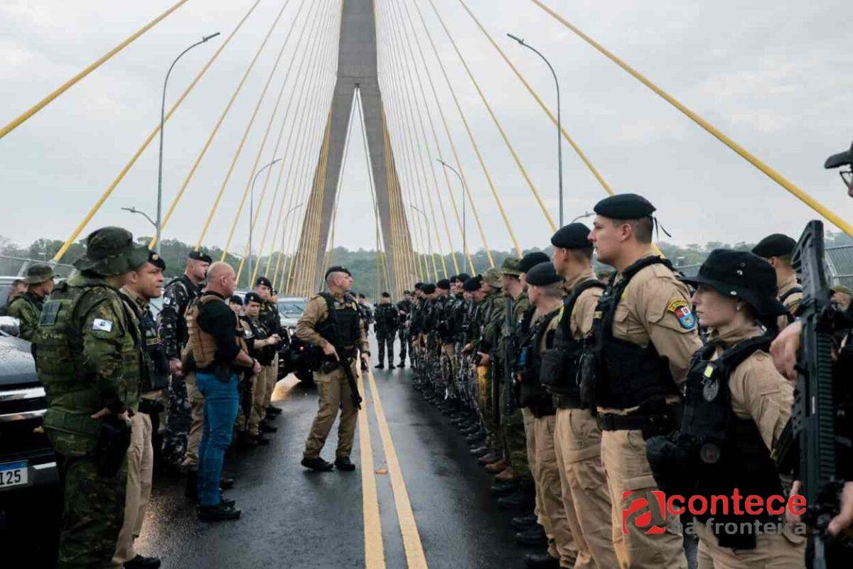 PM do Paraná intensifica cerco contra o crime na fronteira