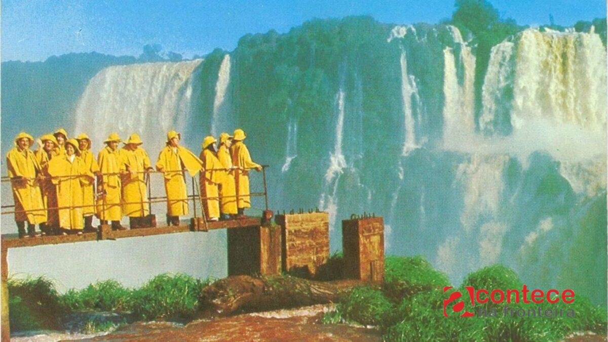 Como foi construída a passarela das Cataratas do Iguaçu
