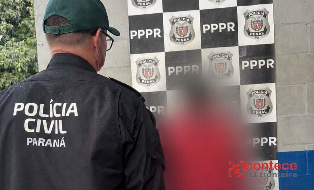 Homem é preso por estupro de vulnerável em Foz do Iguaçu