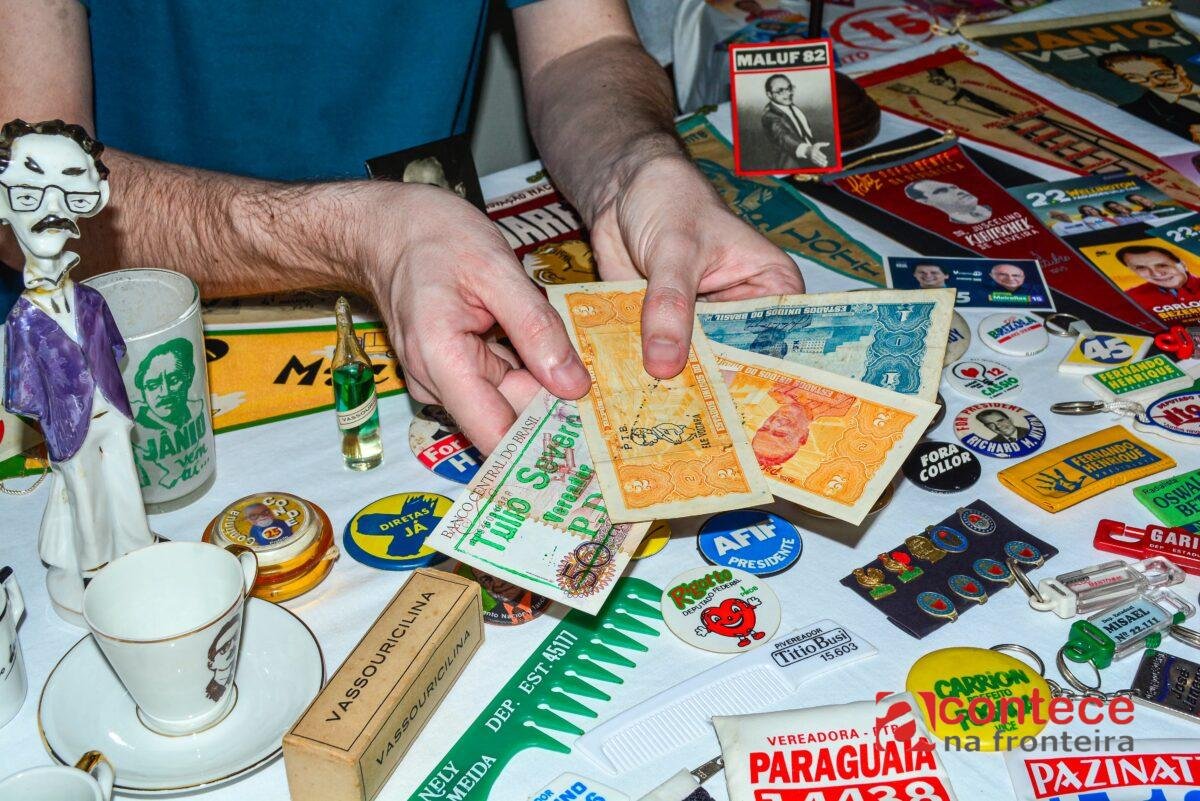 Historiador do Paraná guarda relíquias eleitorais de um século