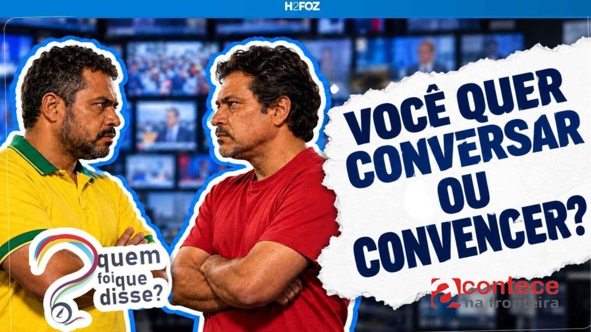 Dialogar para compreender ou para convencer?