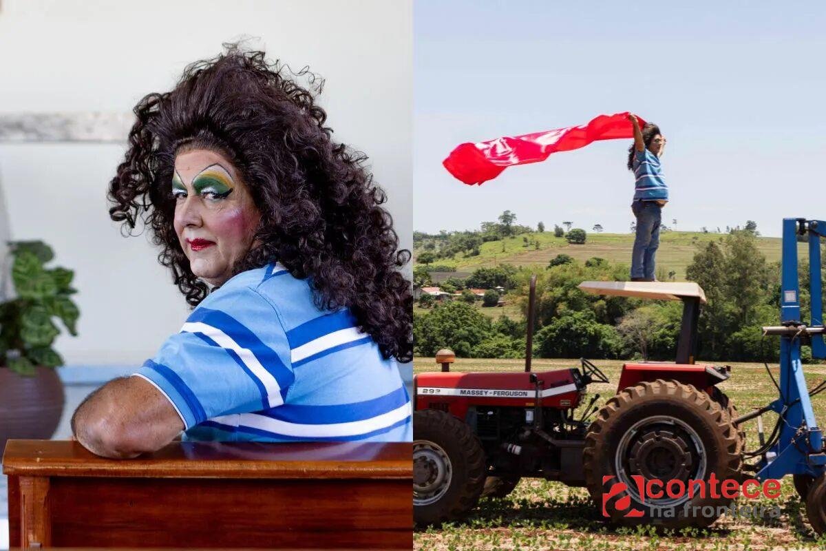 Agricultor vira drag queen em ensaio fotográfico no Paraná