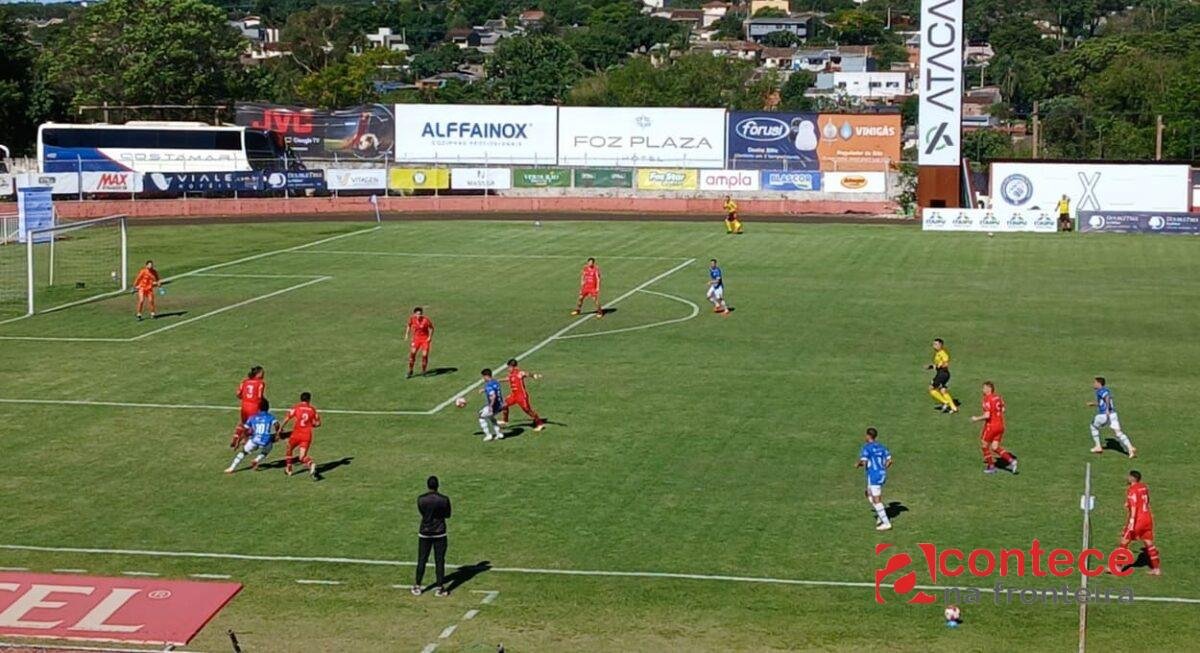 Foz do Iguaçu perde para o Paranavaí na Copa Paraná 2026
