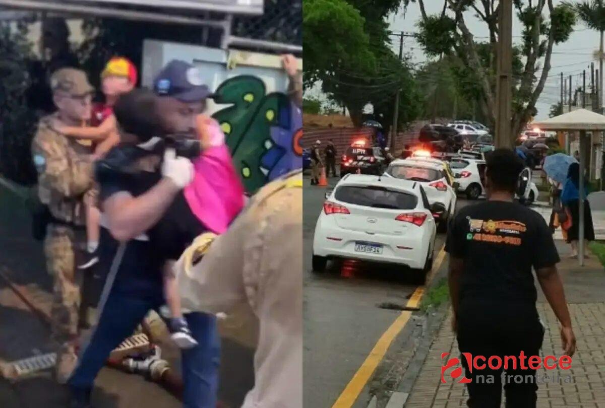 Homem que fez reféns em CMEI de Curitiba é morto pela PM