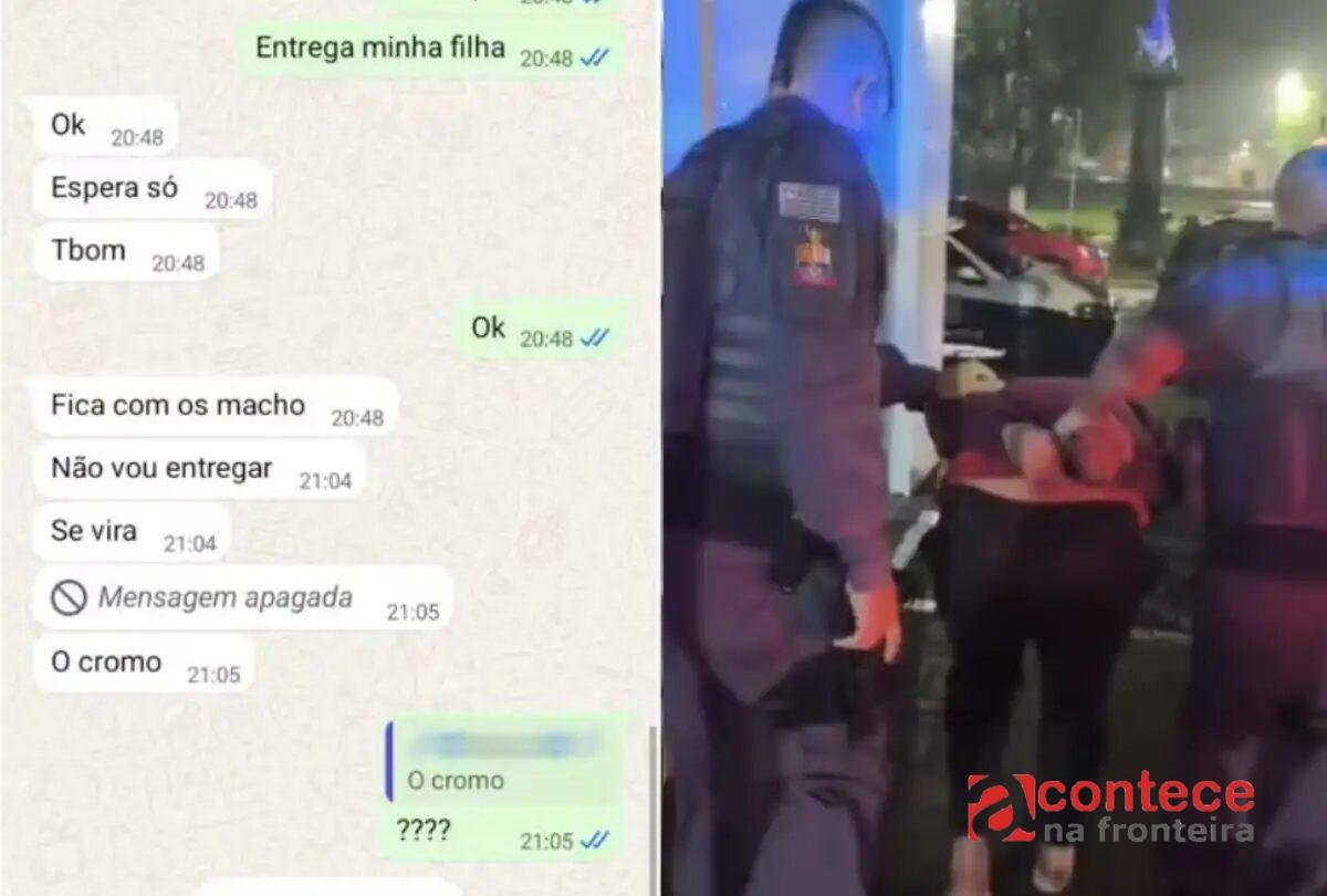 Menina sequestrada pelo pai passou por Curitiba