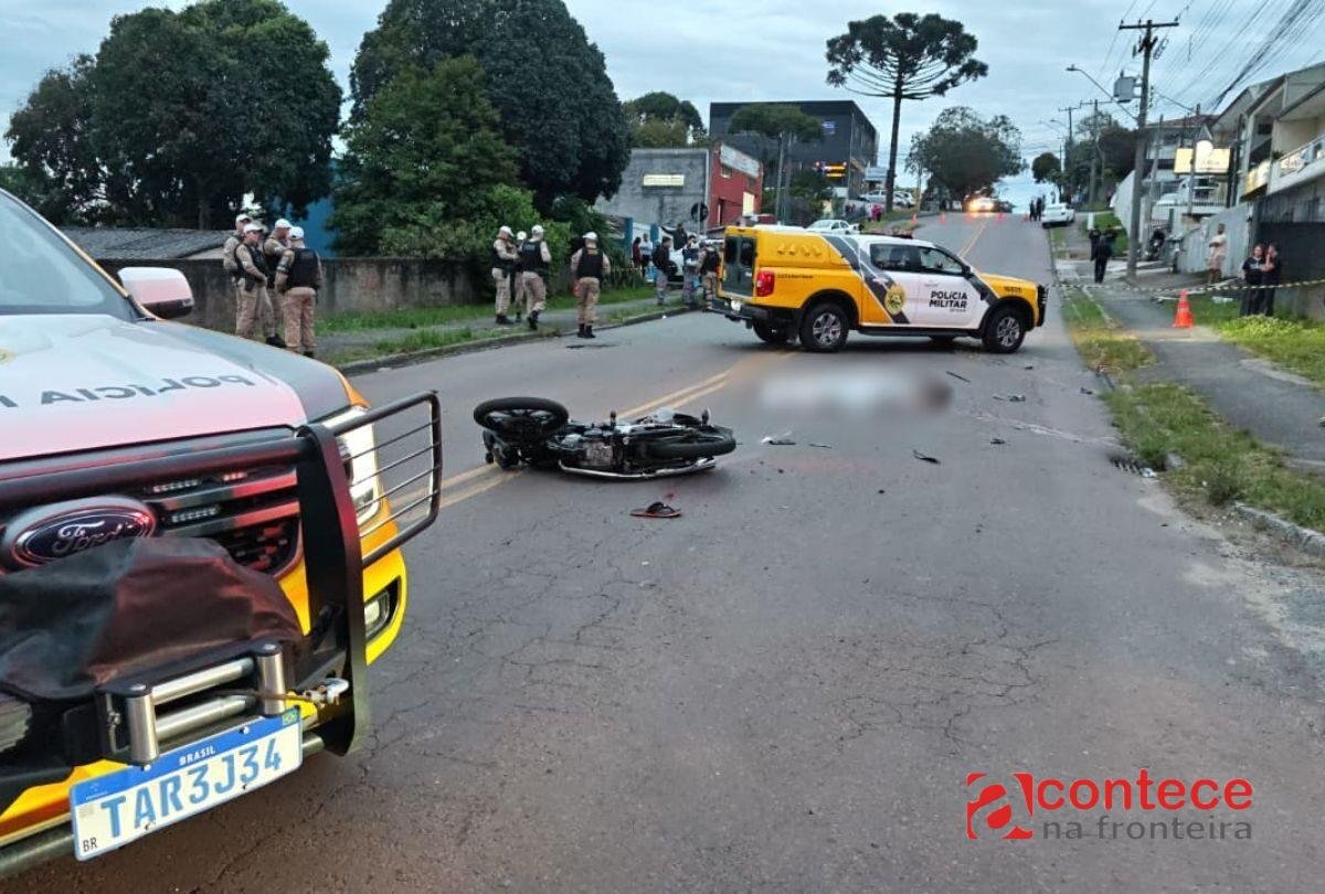 Acidente em Curitiba: motociclista morre no Sítio Cercado
