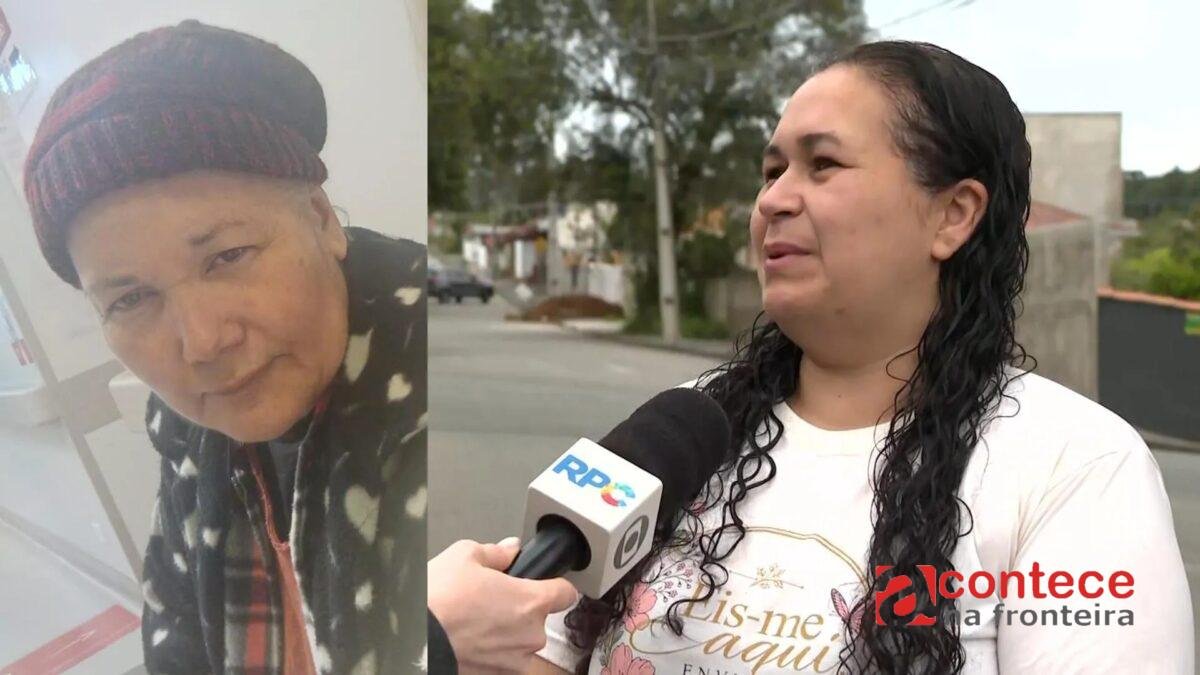Mulher reconheceu paciente que desapareceu de hospital depois que viu reportagem na RPC: 'Estou grata por ela estar bem'