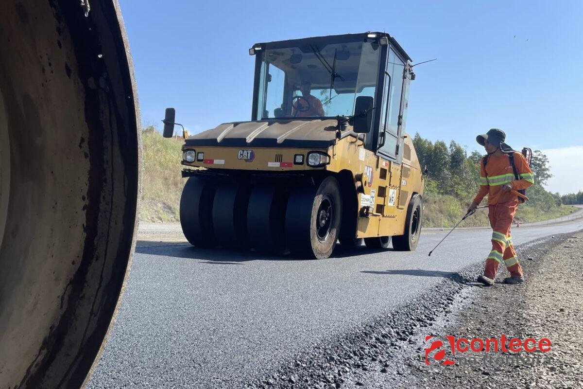 Obras na PR-160 entre Imbaú e Reserva atingem 22%