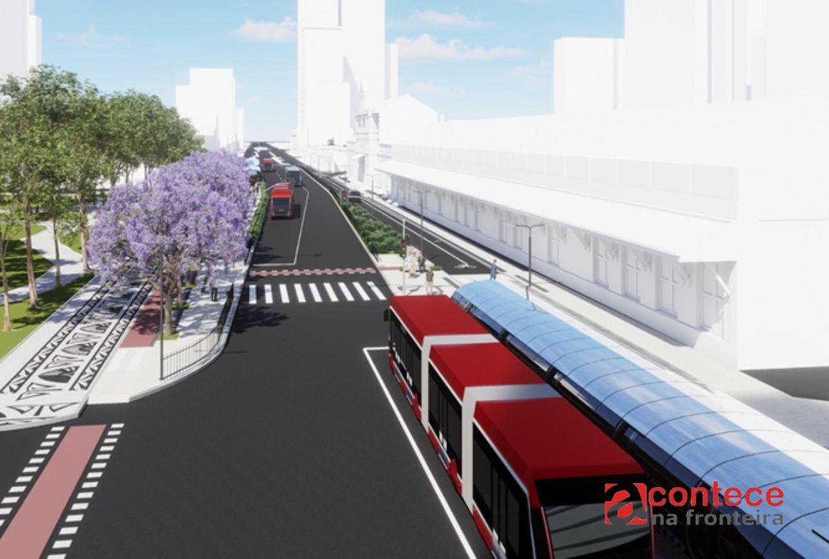 Obras na Sete de Setembro transformam o Centro de Curitiba