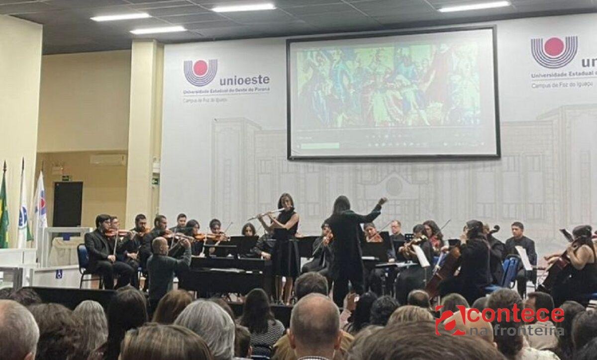 Orquestra de Foz do Iguaçu toca 9.ª Sinfonia de Beethoven