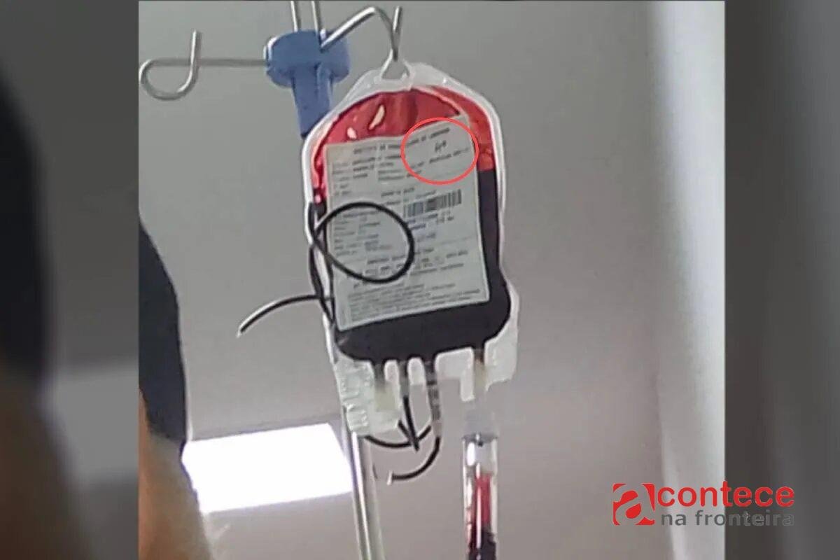Paciente tem reação após receber transfusão de sangue em hospital do Paraná e família denuncia que ele recebeu o tipo sanguíneo errado