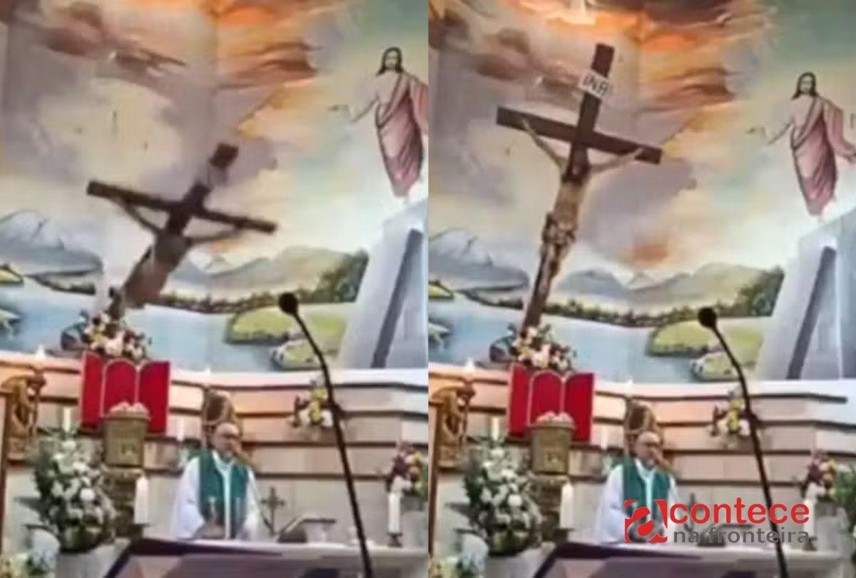 Padre morre após cruz cair em missa no Equador