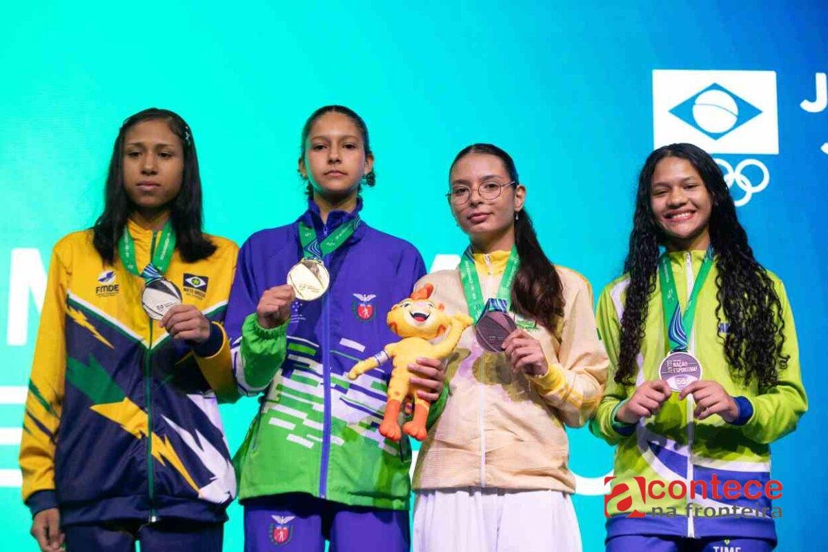 Paraná fatura 34 medalhas nos Jogos da Juventude em Foz