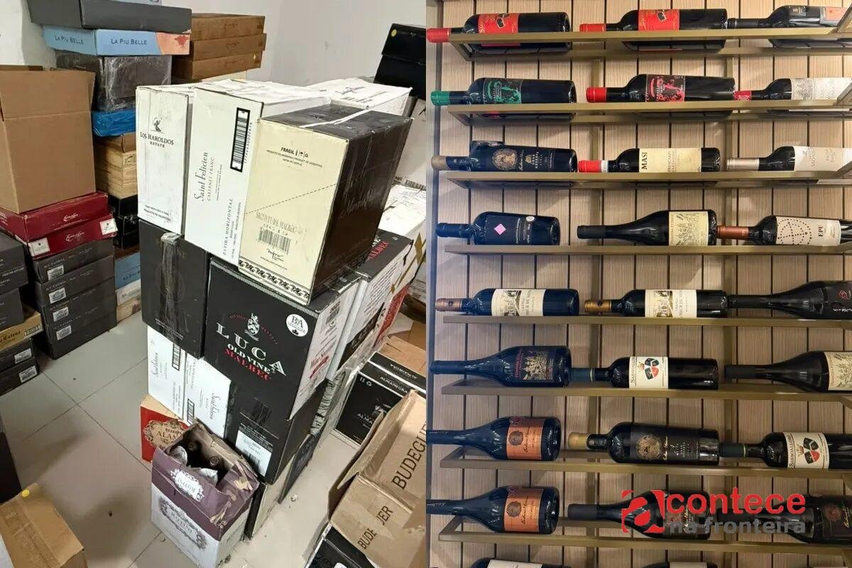 PF prende casal no PR em operação contra vinhos argentinos