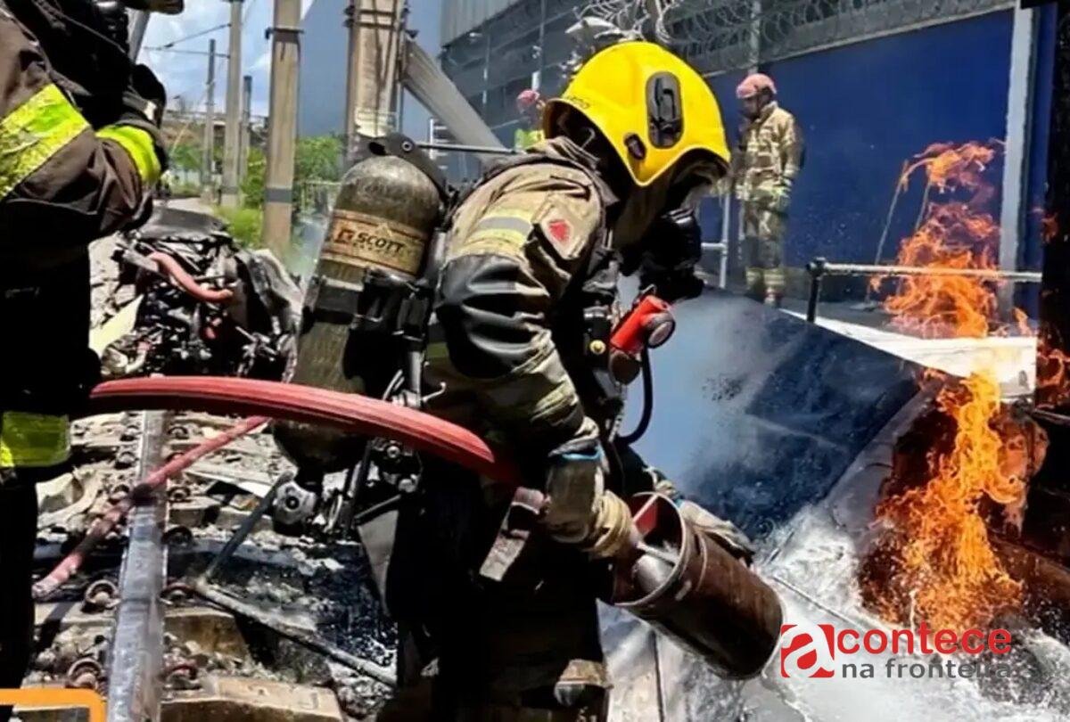 Piloto morre após queda de avião nos trilhos do metrô de BH