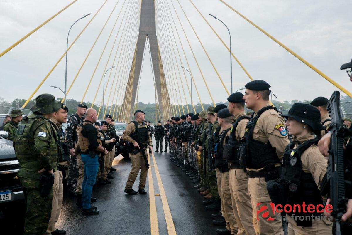 PMPR reforça combate a crimes transfronteiriços no Oeste do Estado