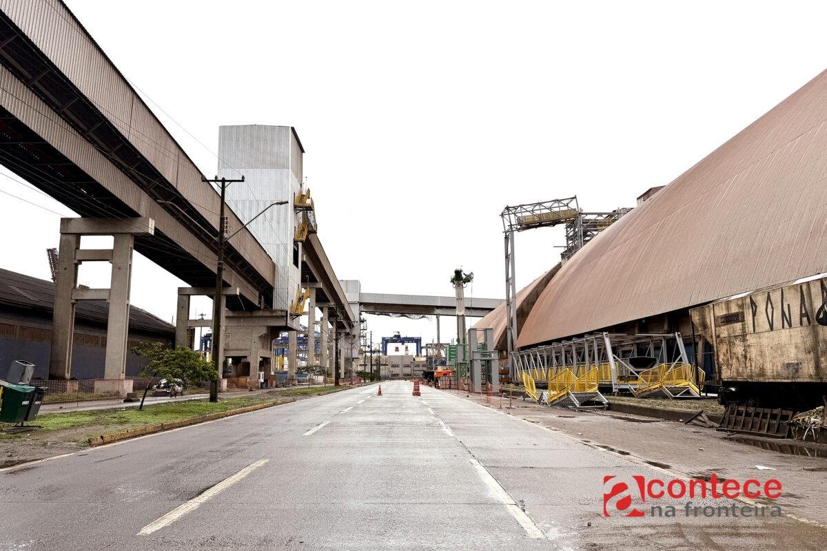 Primeira interligação do Moegão com terminal privado será feita neste domingo