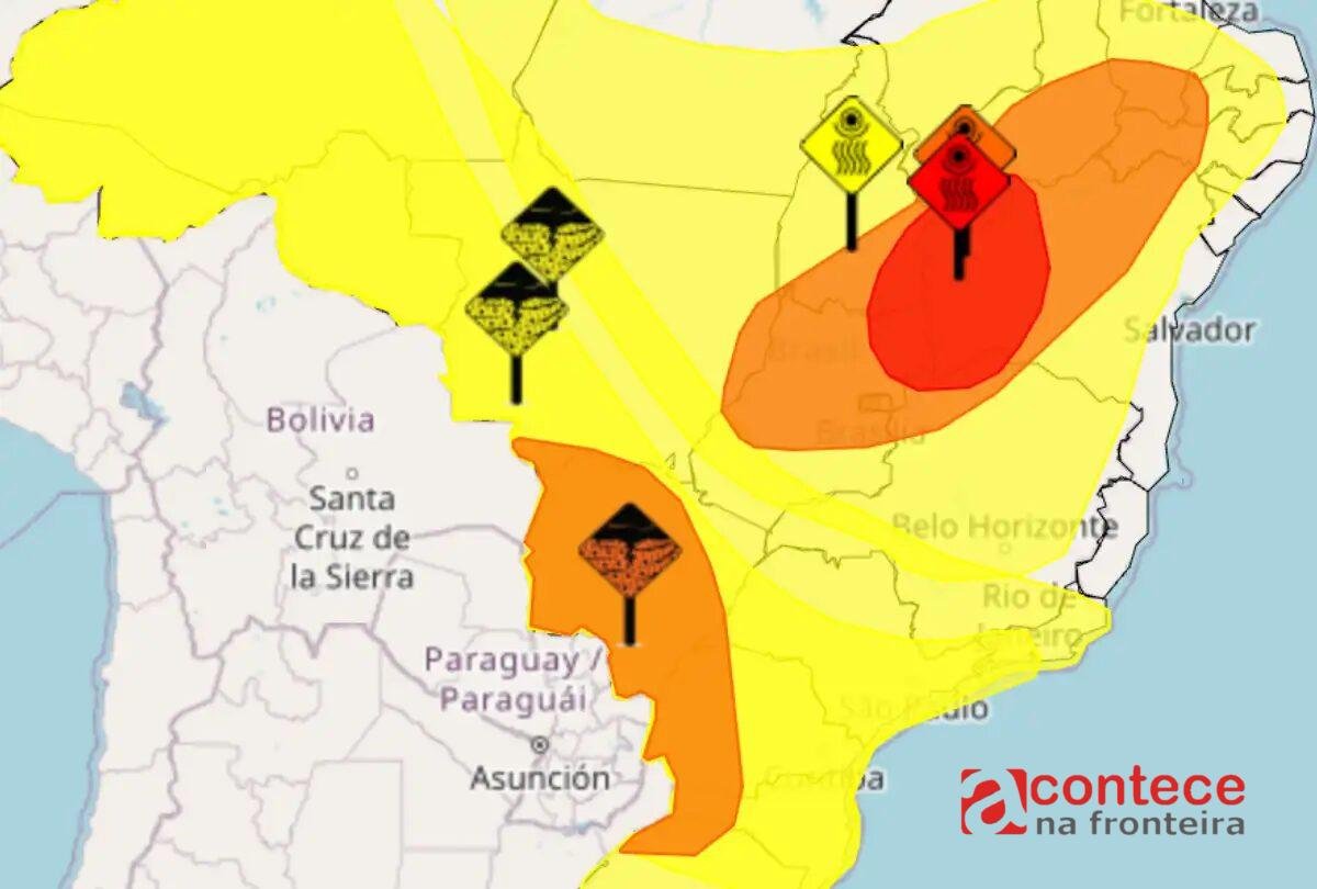 Alerta de tempestade no Paraná: Inmet emite avisos severos