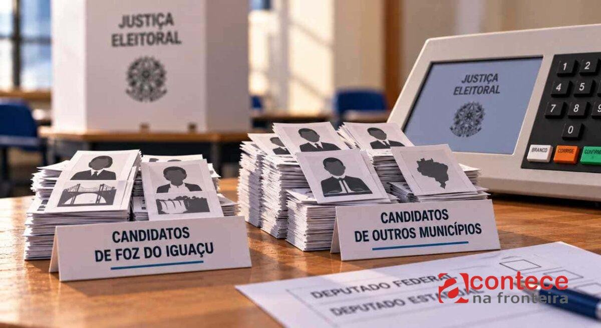 Eleições 2026 em Foz do Iguaçu: veja a análise dos votos