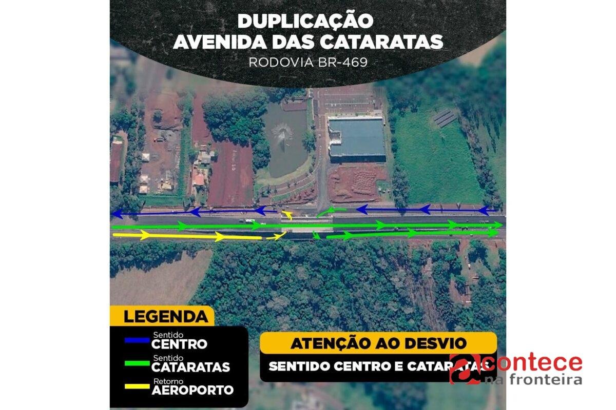 Rodovia das Cataratas tem nova liberação nesta sexta