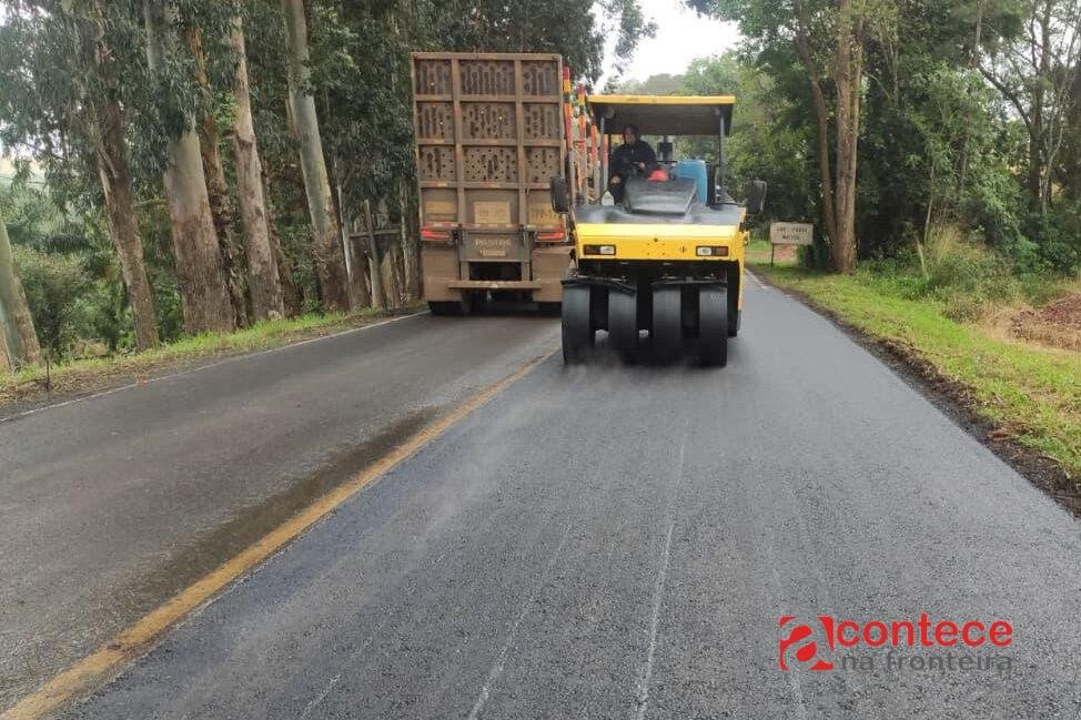 DER/PR inicia obras de conservação na rodovia PRC-487