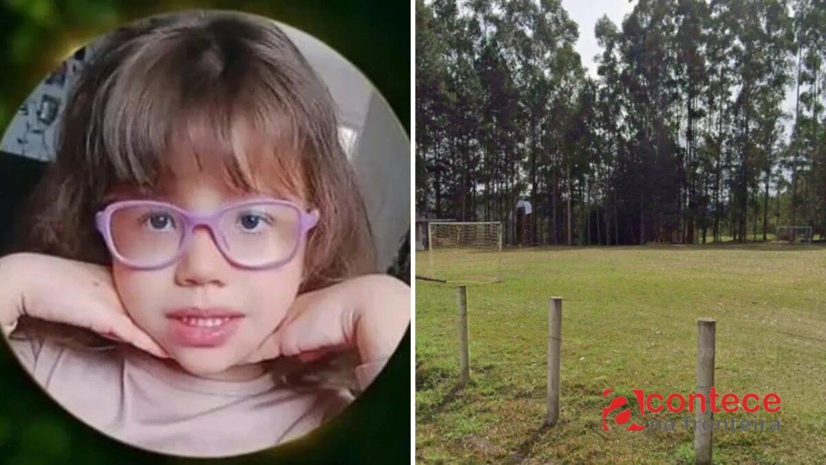 Menina de 3 anos morre após queda de trave no Paraná