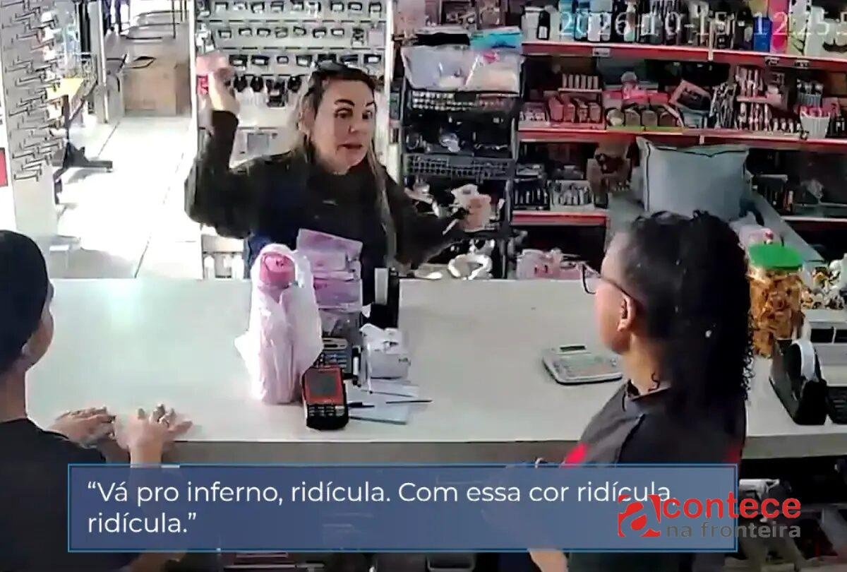 Professora comete crime de racismo contra vendedora no Paraná
