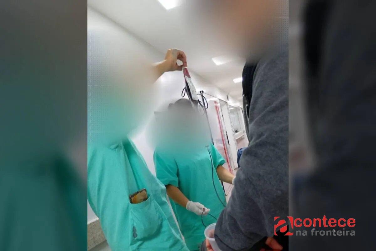'Vi meu marido morrer e voltar', diz esposa de paciente que passou mal durante transfusão de sangue em hospital do Paraná